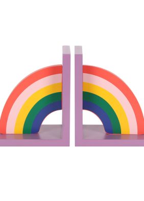 Rainbow Bookends