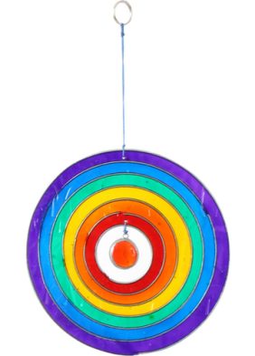 Circle Rainbow Suncatcher