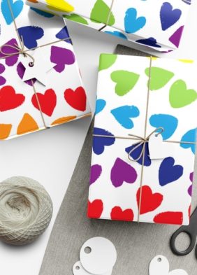 Pride Rainbow Wrapping Paper | Pride